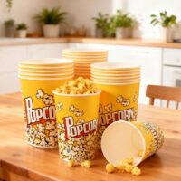 Paper Popcorn Bucket Custom Printing Paper Popcorn Bucket Custom Printing