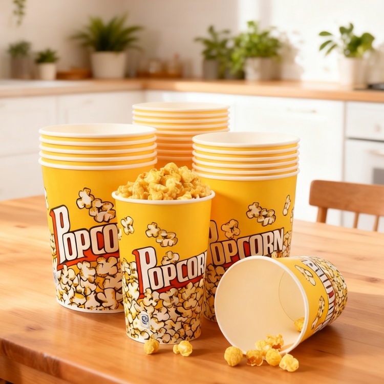 Paper Popcorn Bucket Custom Printing Paper Popcorn Bucket Custom Printing