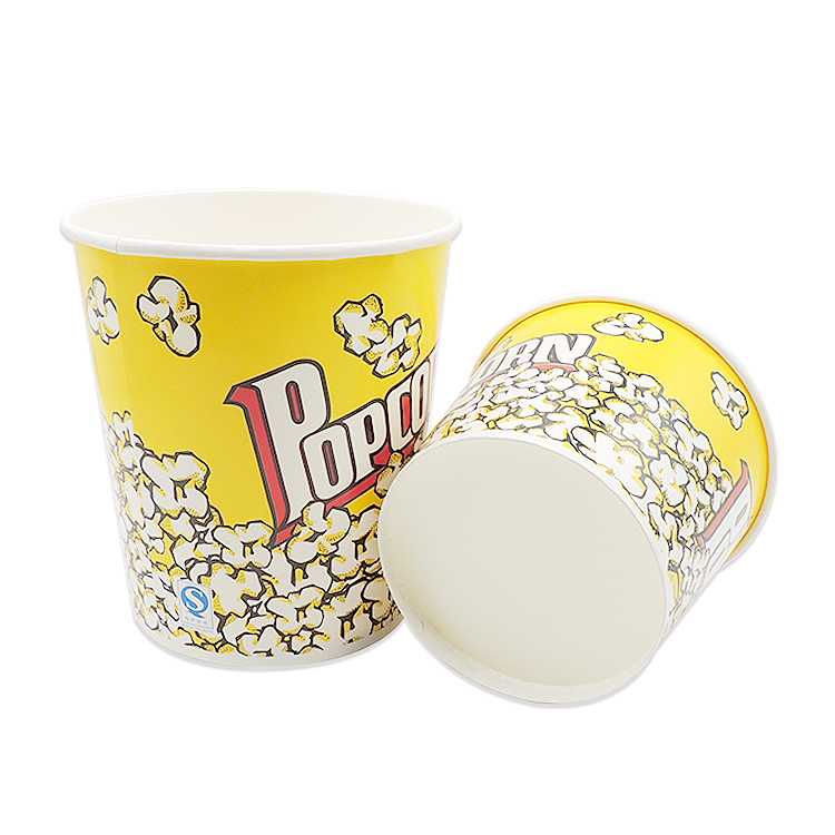 Paper Popcorn Tub
