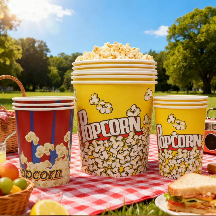 Paper Popcorn Tub Paper Popcorn Tub