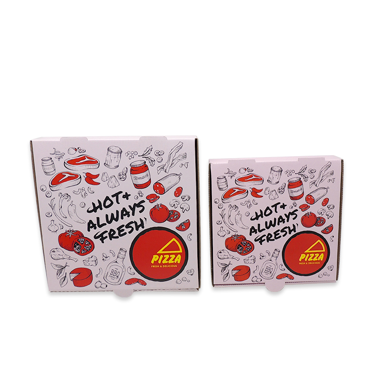 Pizza Box with Vent Holes