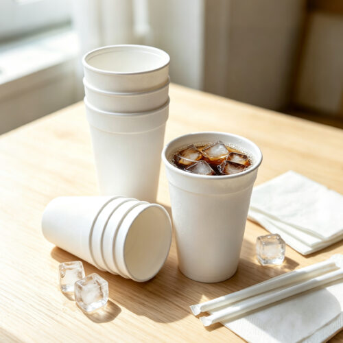 20oz EPS Foam Cups with Long-Lasting Cold Retention