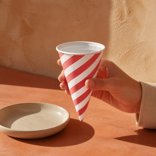 3.7oz 4oz 4.5oz 6oz Cone Paper Cup
