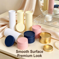 Biodegradable Round Cosmetic Paper Tube Biodegradable Round Cosmetic Paper Tube