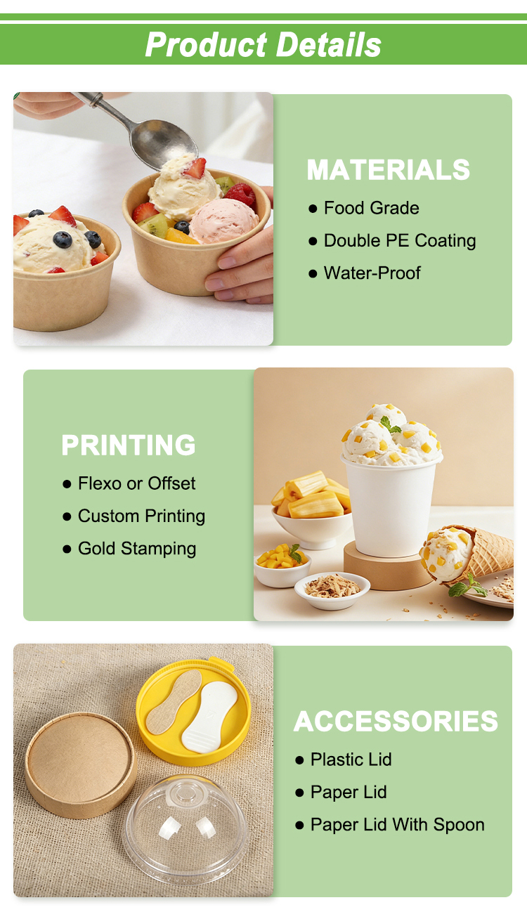 Bulk Ice Cream Cups