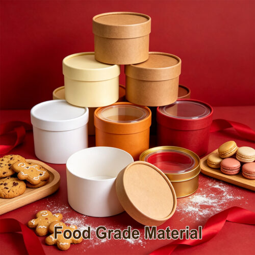 Custom Cake Paper Tube Container Custom Cake Paper Tube Container