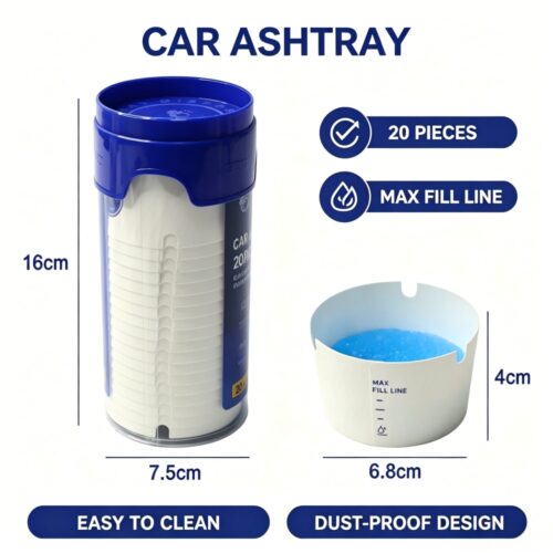 Custom Disposable Paper Car Ashtray Custom Disposable Paper Car Ashtray