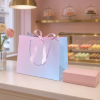 Custom Logo Paper Gift Bags Wholesale Supplier