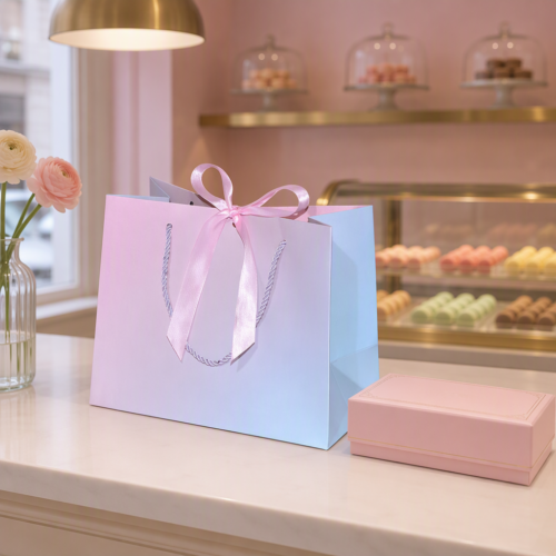 Custom Logo Paper Gift Bags Wholesale Supplier