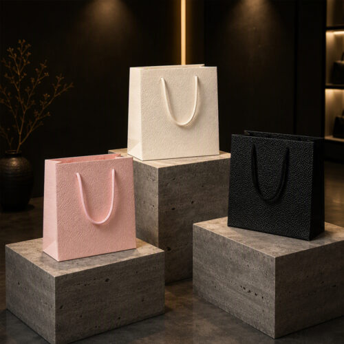 Custom Logo Paper Gift Bags Wholesale Supplier