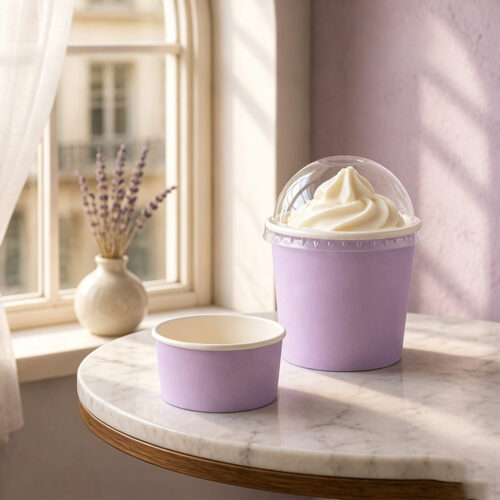 Custom Paper Ice Cream Cups
