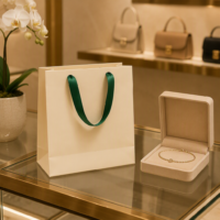 Custom Printed Jewelry Paper Bags Custom Printed Jewelry Paper Bags