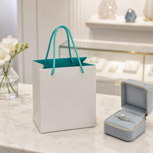 Custom Printed Jewelry Paper Bags Custom Printed Jewelry Paper Bags