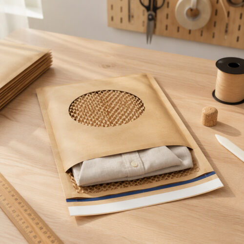 Custom Printed Kraft Mailing Bags