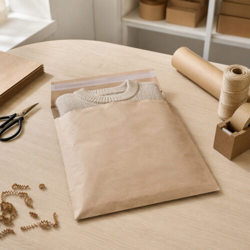 Custom Printed Kraft Mailing Bags