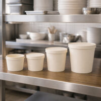 Disposable Paper Ice Cream Cups for Frozen Desserts Disposable Paper Ice Cream Cups for Frozen Desserts