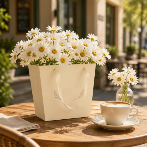 Gift Packaging Bags Flower Paper Bags