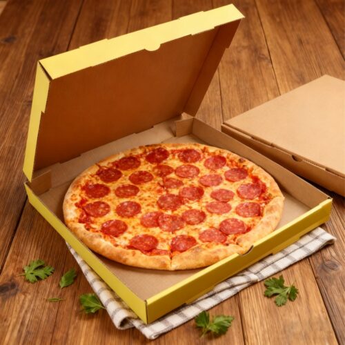 Grease Resistant Pizza Box
