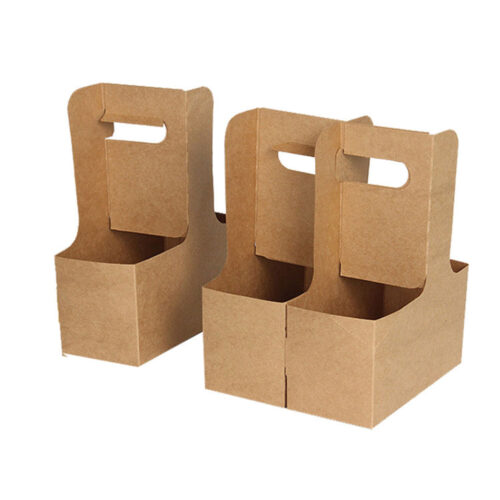 Kraft Paper Cup Carrier Kraft Paper Cup Carrier