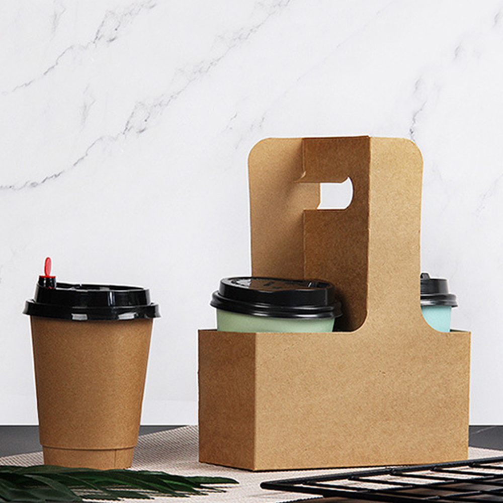 Kraft Paper Cup Carrier