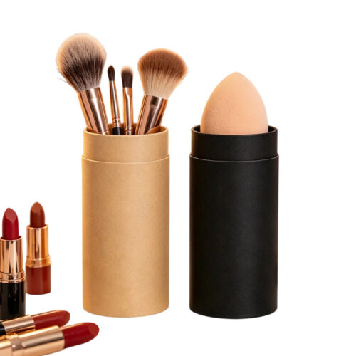 Kraft Paper Tube for Cosmetic Packaging Paper Canister Kraft Paper Tube for Cosmetic Packaging Paper Canister