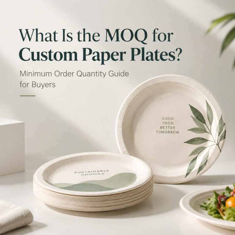 What Is the MOQ for Custom Paper Plates