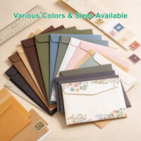 Custom Printed Kraft Paper Envelope