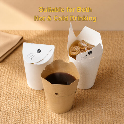 Double Wall 6oz 8oz 10oz 12oz 16oz Butterfly Paper Cup