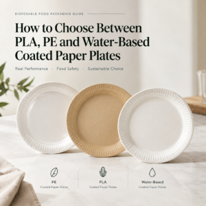 How to Choose Between PLA, PE and Water-Based Coated Paper Plates?