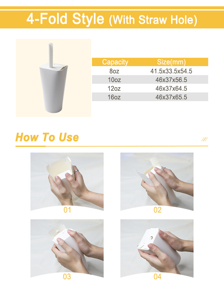 Single Wall 12oz Butterfly Paper Cup