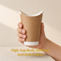 Single Wall 6oz 8oz 10oz 12oz 16oz 20oz 22oz 24oz Butterfly Paper Cup