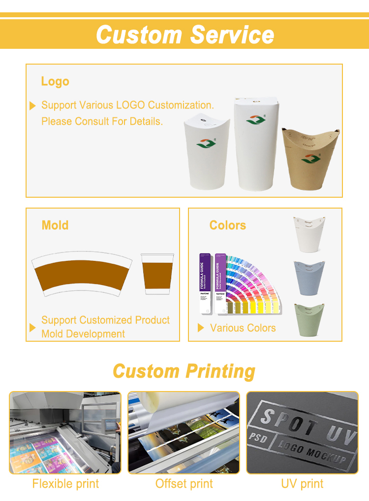 Single Wall 6oz 8oz 10oz 12oz 16oz 20oz 22oz 24oz Butterfly Paper Cup